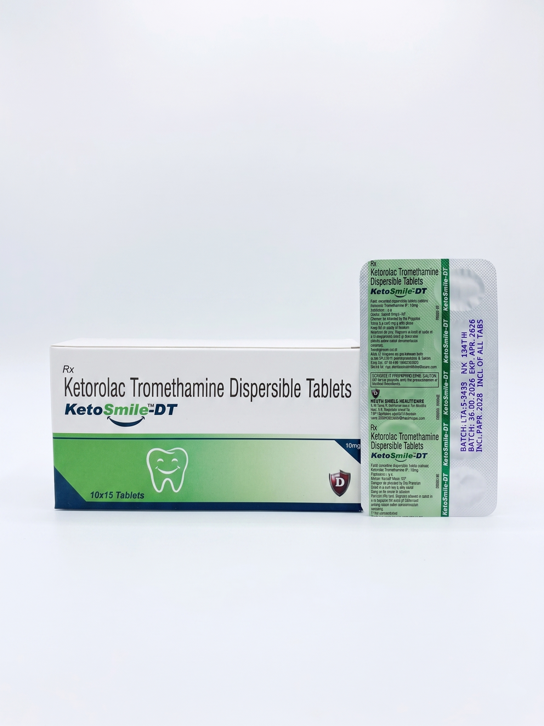 Ketosmile DT - For dental pain